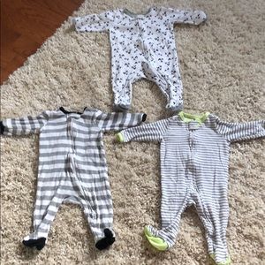 Cat & Jack 3-6 month pajamas